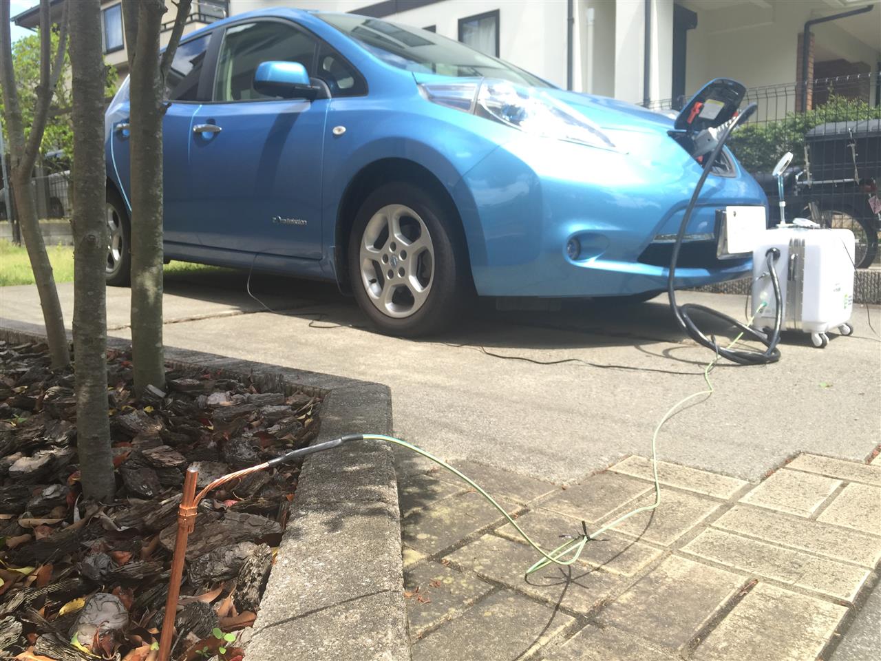 災害時に役立つリーフ To 100vを試してみました Leaf Miharunoのブログ アクアブルーの世界へようこそ Leaf Miharuno みんカラ