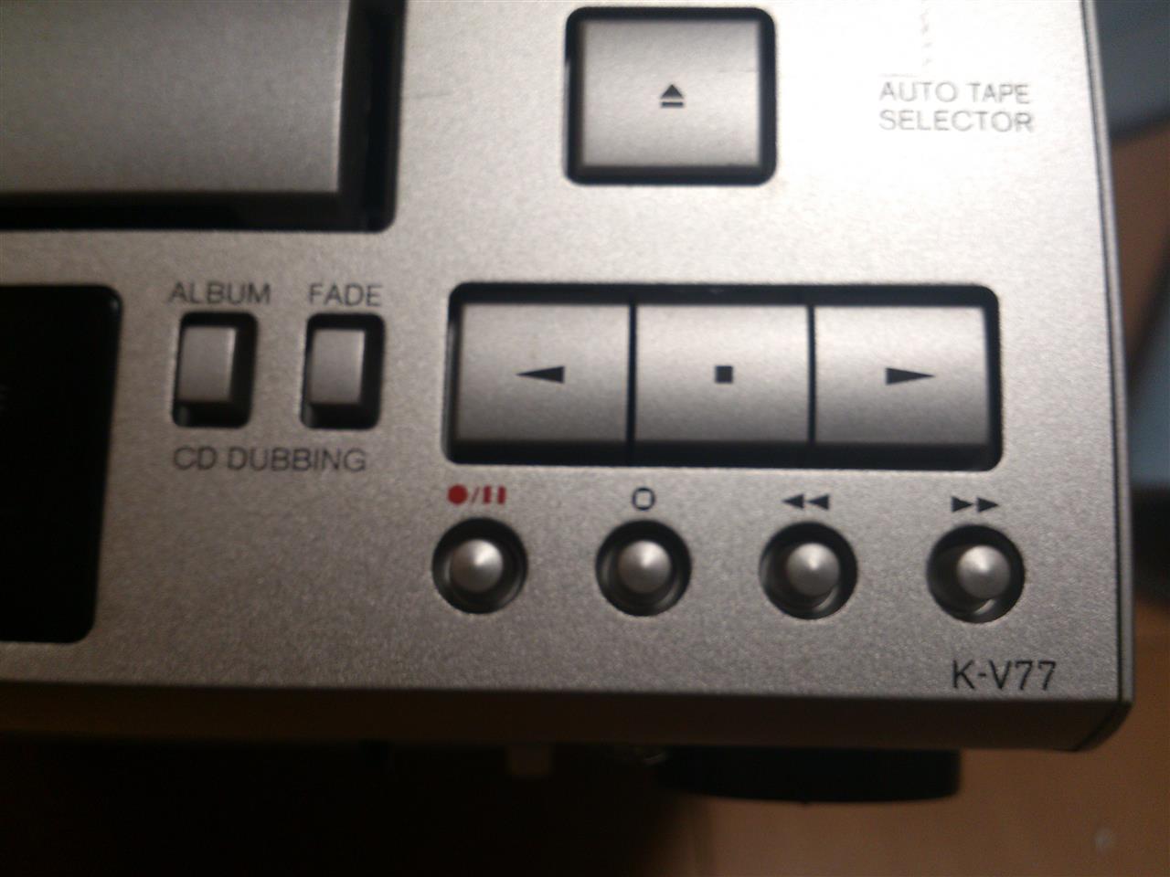今日の『毒』、ONKYO K-V77を修理しました＾＾｜いち☆くんの