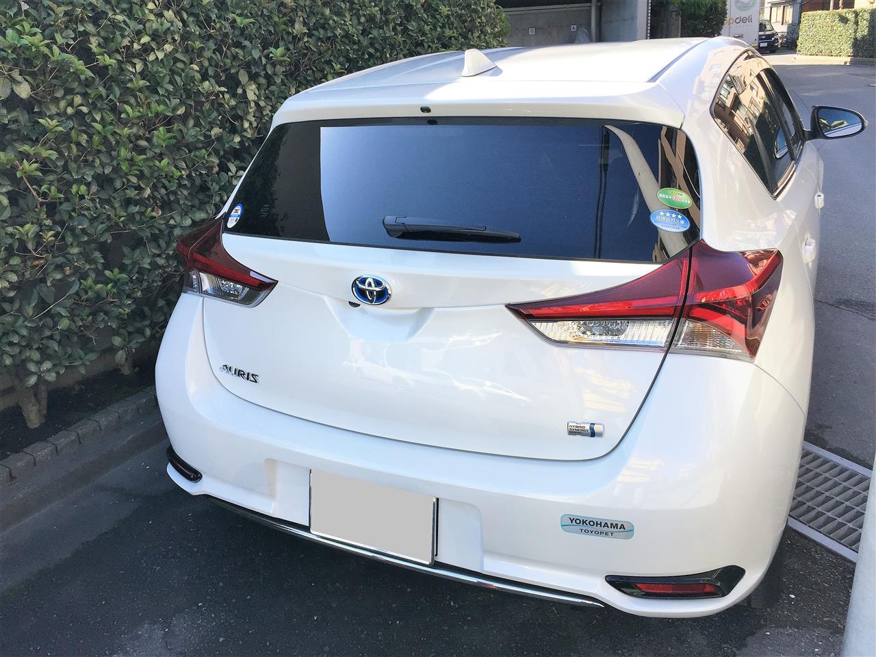 リコールによる修理作業と代車のオーリスハイブリッド うでんのブログ my lexus is Intelligent Sport Sedan みんカラ