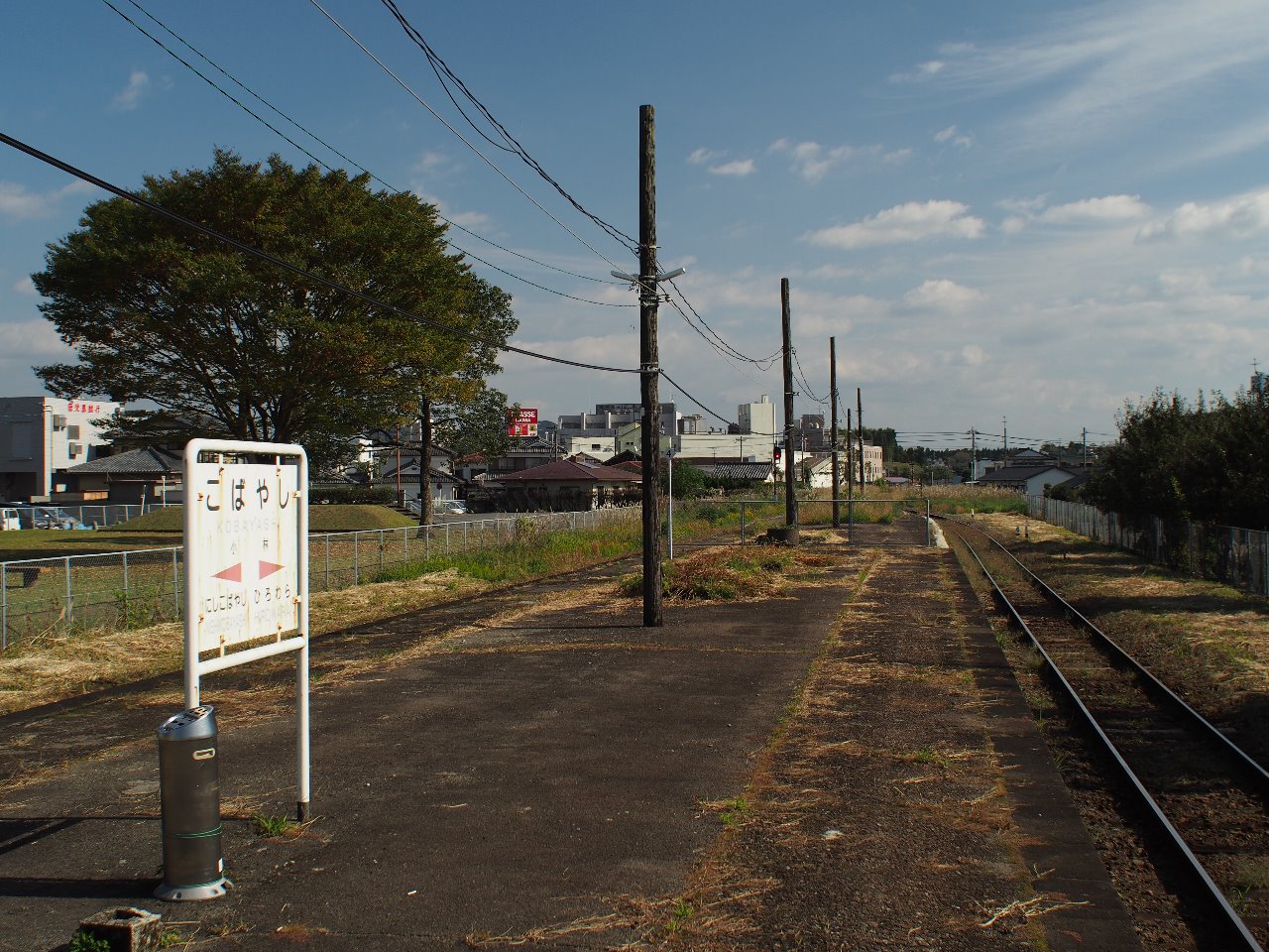 JR吉都線　小林駅　新駅舎　広原方面を見る