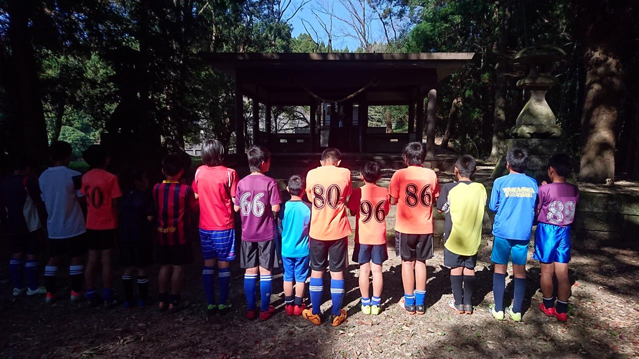全日本少年サッカー県大会３回戦　神頼み