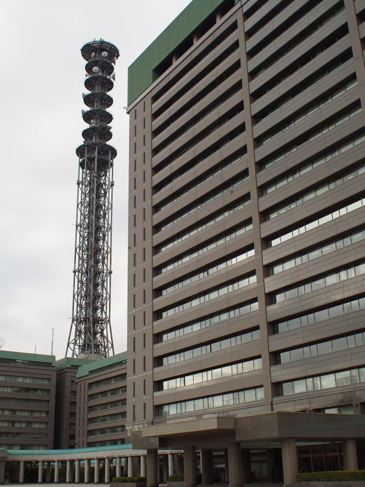 防衛省　市ヶ谷地区見学ツアー　庁舎ABC