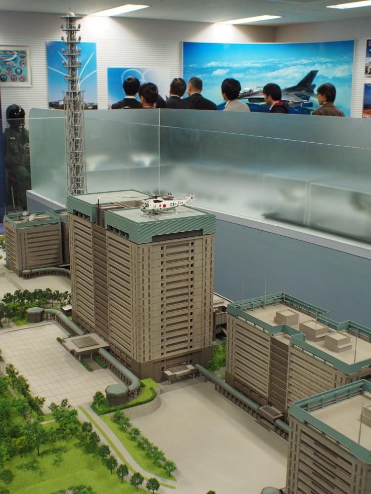 防衛省　市ヶ谷地区見学ツアー　広報展示室①