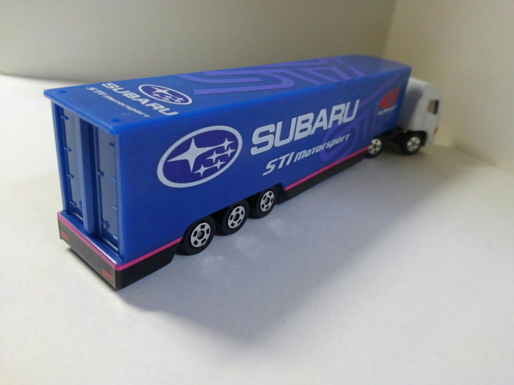 トミカ トイザらス限定 スバル STI モータースポーツ トランス