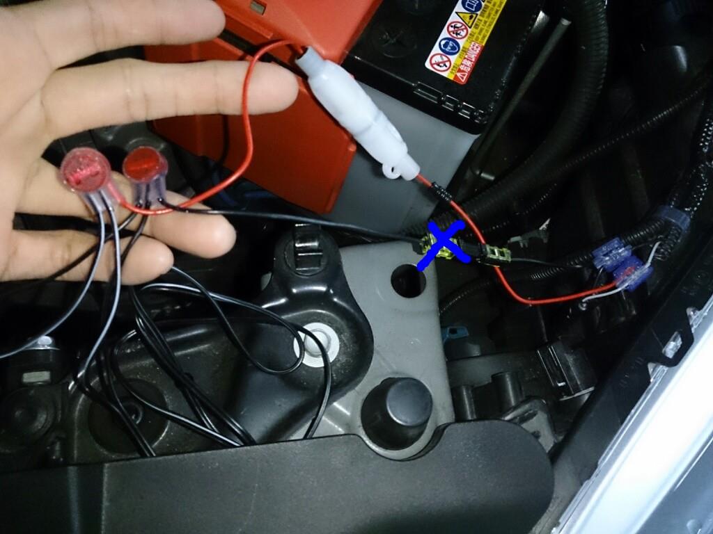 ポジションランプから電源を取ってledテープを光らせる方法 まさゆき のブログ みんカラ