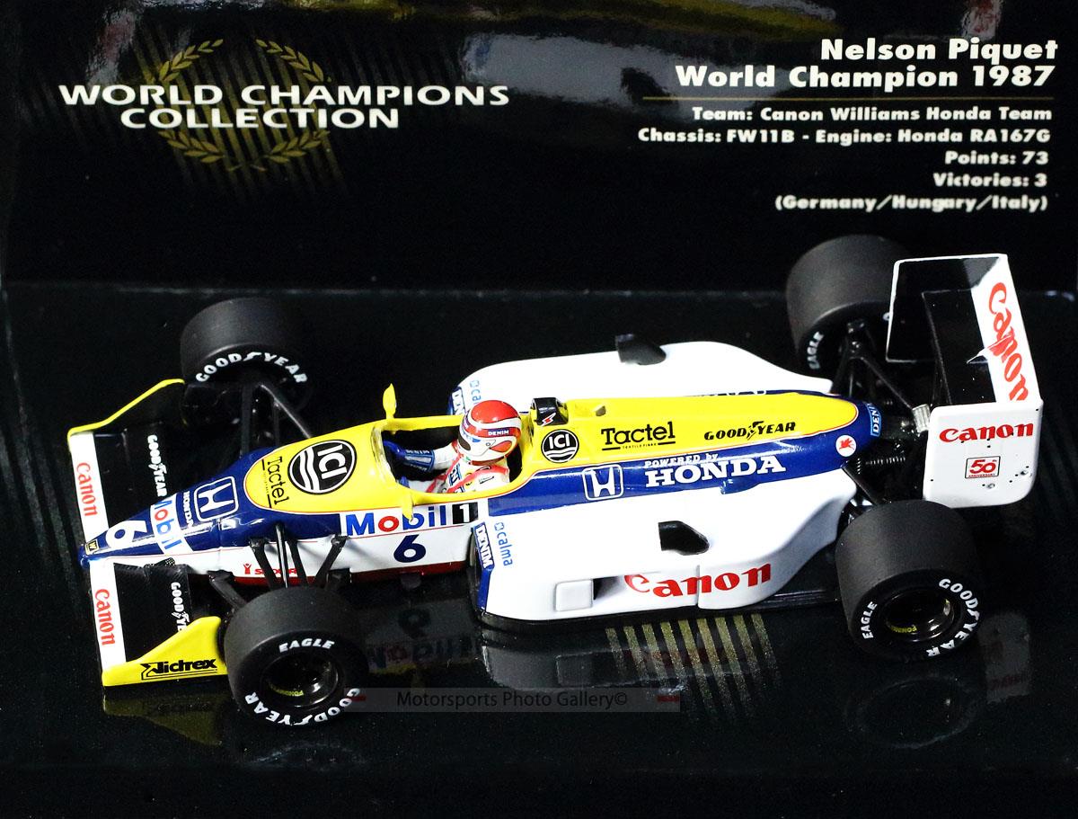 1987年ホンダf1ミニカー コンプリート しんちゃんのブログ しんちゃんのページ みんカラ