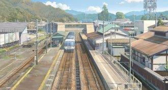 君の名は。 飛騨古川駅 北側跨線橋