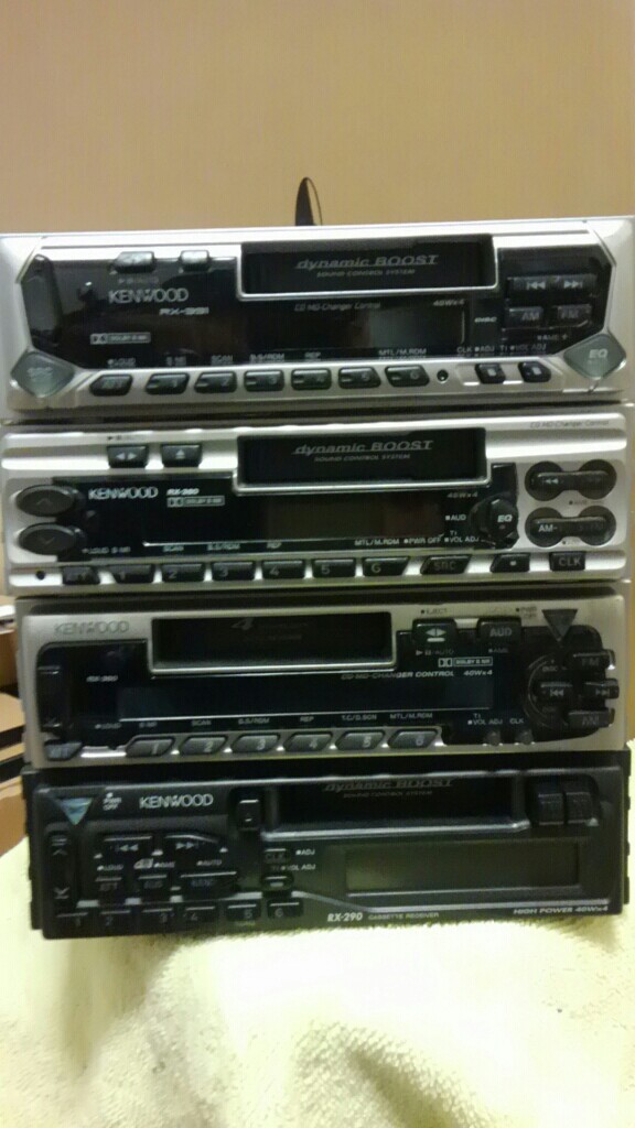 KENWOOD 1DINカセットデッキ｜booby_M+Sのブログ｜父さんの車は