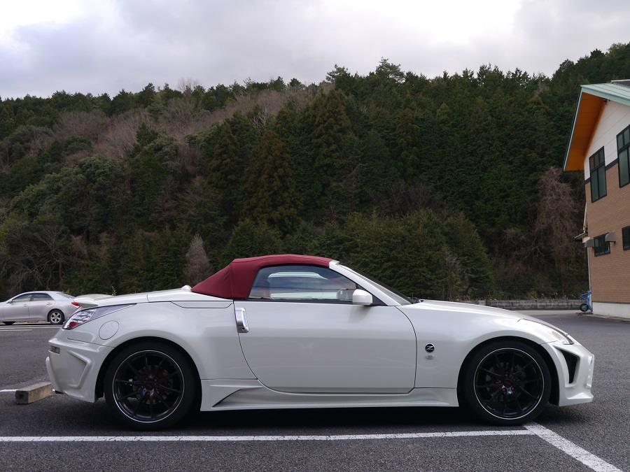 フェアレディZ33ロードスター　幌交換　オープンカー クロス幌専門店MALIBU