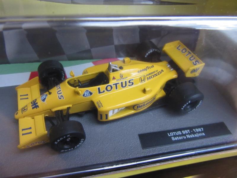 隔週刊F1ﾏｼﾝｺﾚｸｼｮﾝ#2「ロータス99T」1987中嶋悟｜super_HRDの