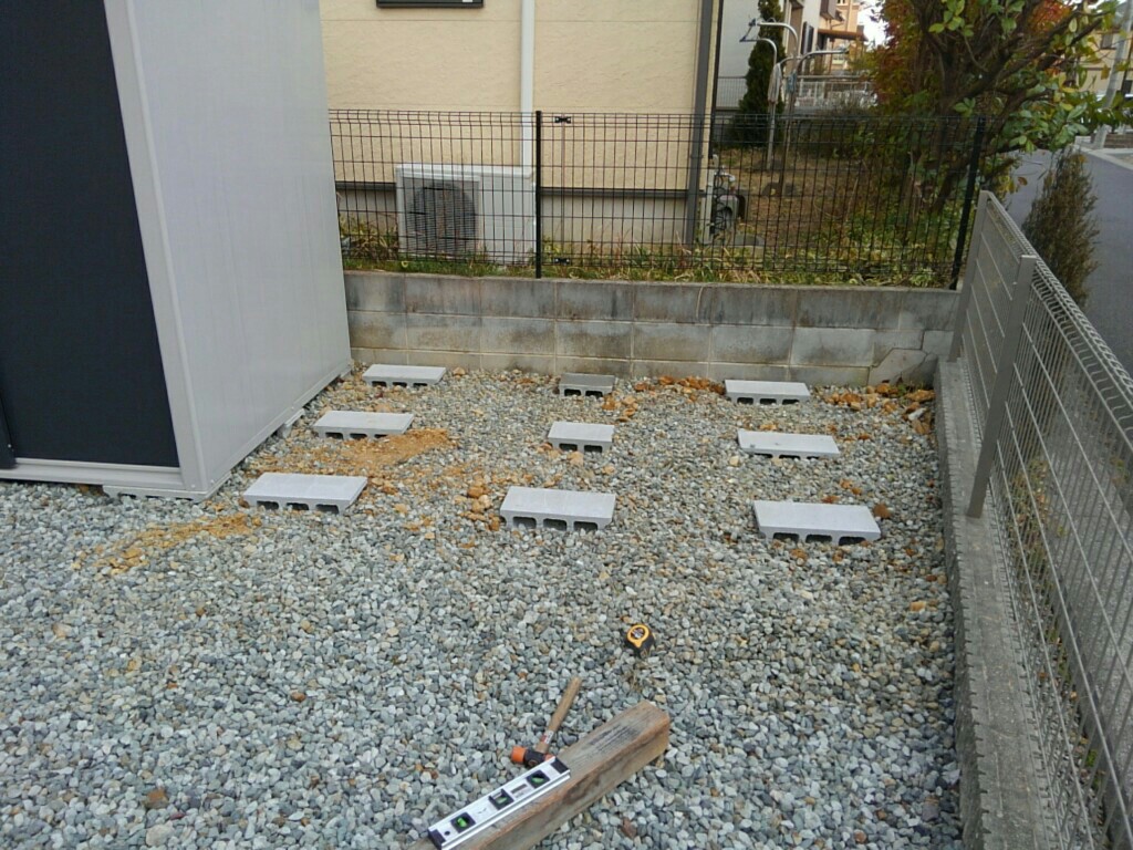物置移動の準備で・・・｜ひからせ屋＠アルテのブログ｜ぼちぼち