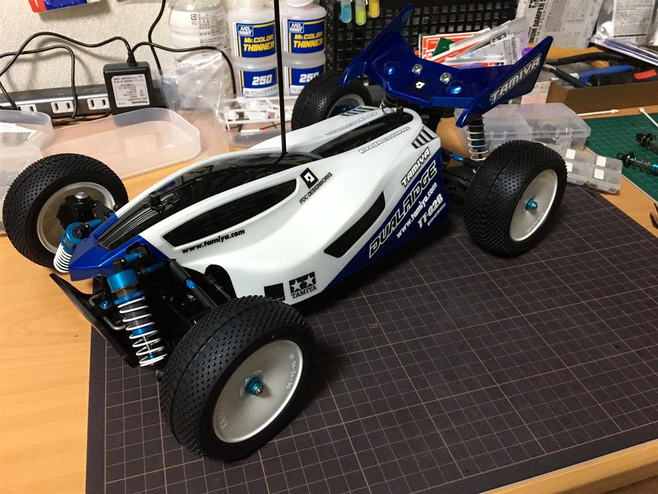 RC制作記】 TT-02B MSの走行用ボディ完成♪｜コマ@T33のブログ