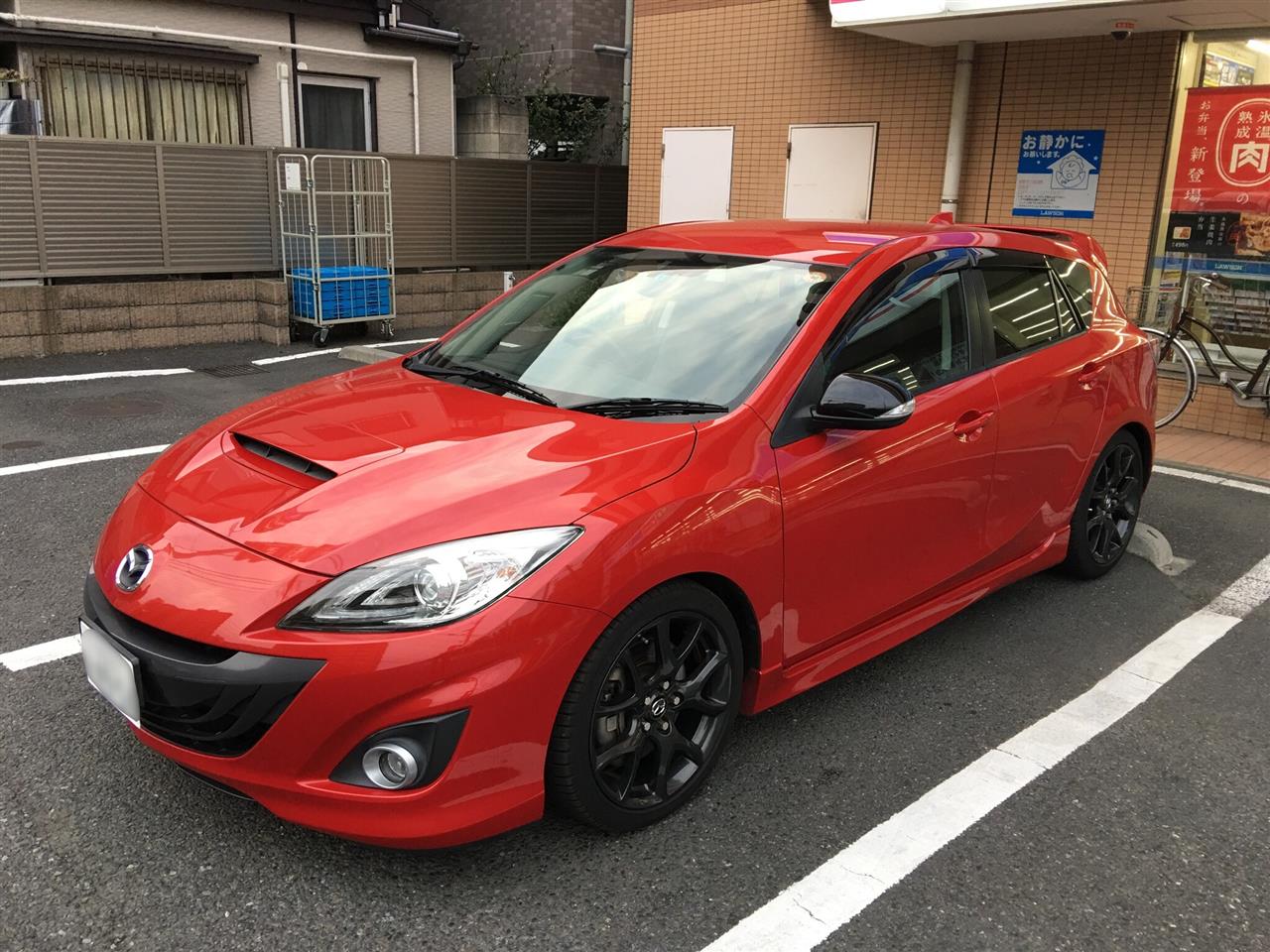 マツダスピードアクセラが本日納車されました つん のブログ 6輪生活 みんカラ