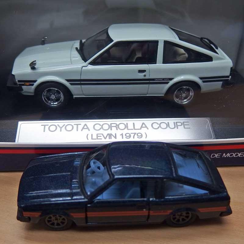 Hi-Story TE71 カローラLEVIN ミニカーGET!｜青十影のブログ