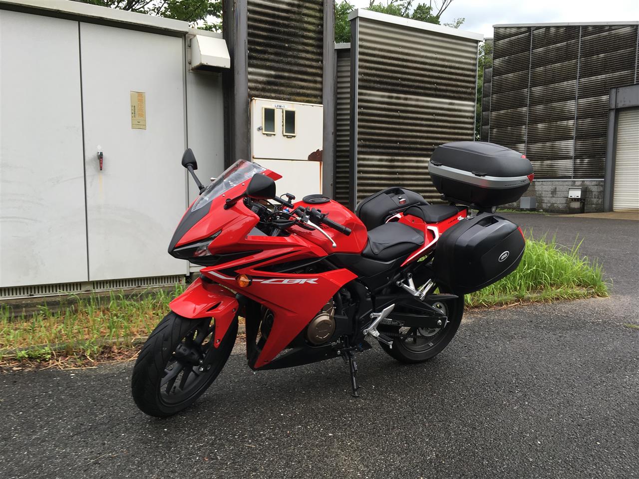 Cbr400r 16 トリプルケース装着 フルパニア化 Smarteggのブログ W ゝ みんカラ