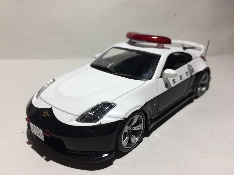1/43 Z33 フェアレディ ZVer.ニスモ 栃木県警高速隊｜どら太の