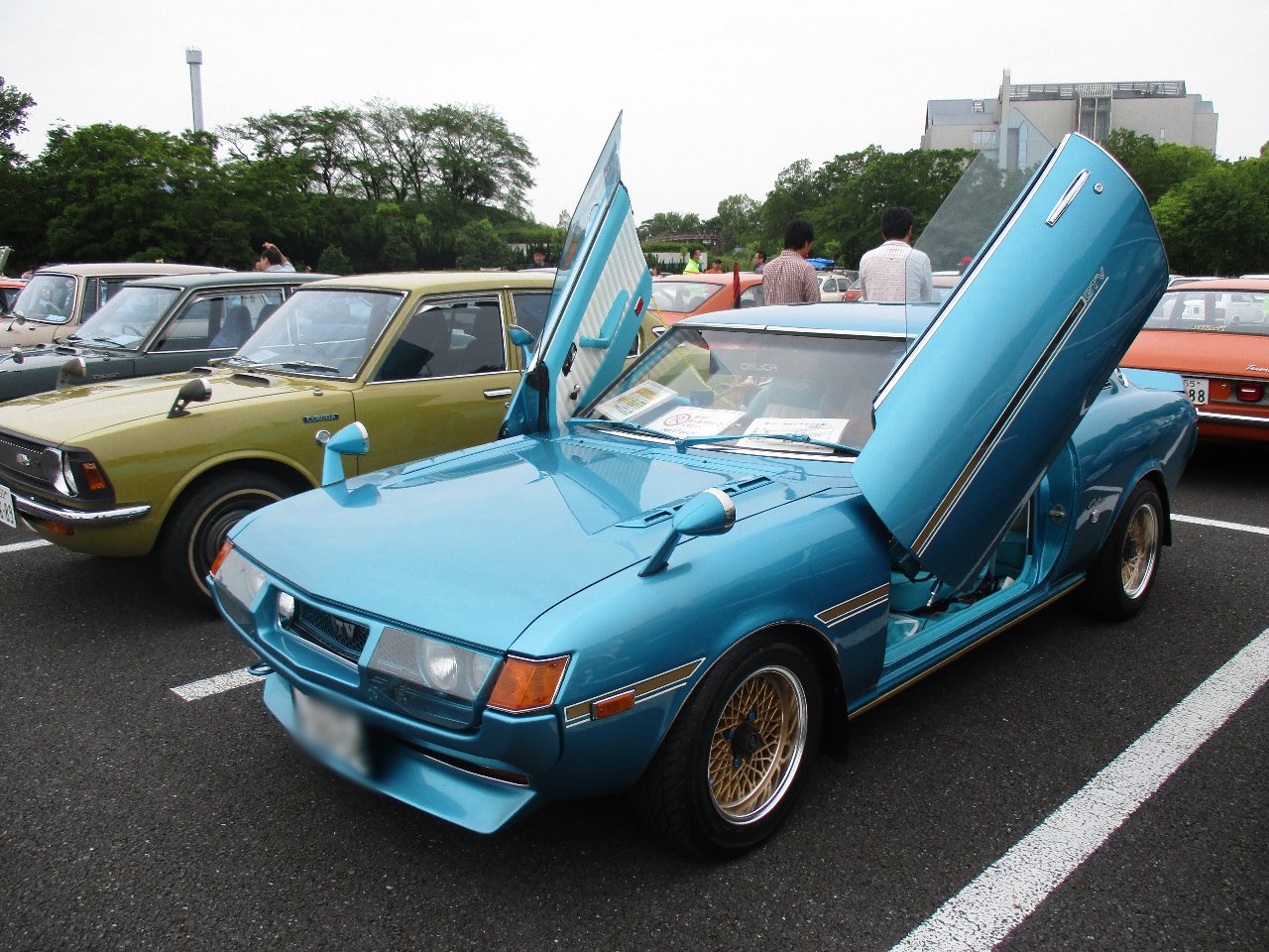 旧車ガルウイング仕様にて初めての車検終了 セリカ隊長のブログ カスタムセリカ隊長 みんカラ