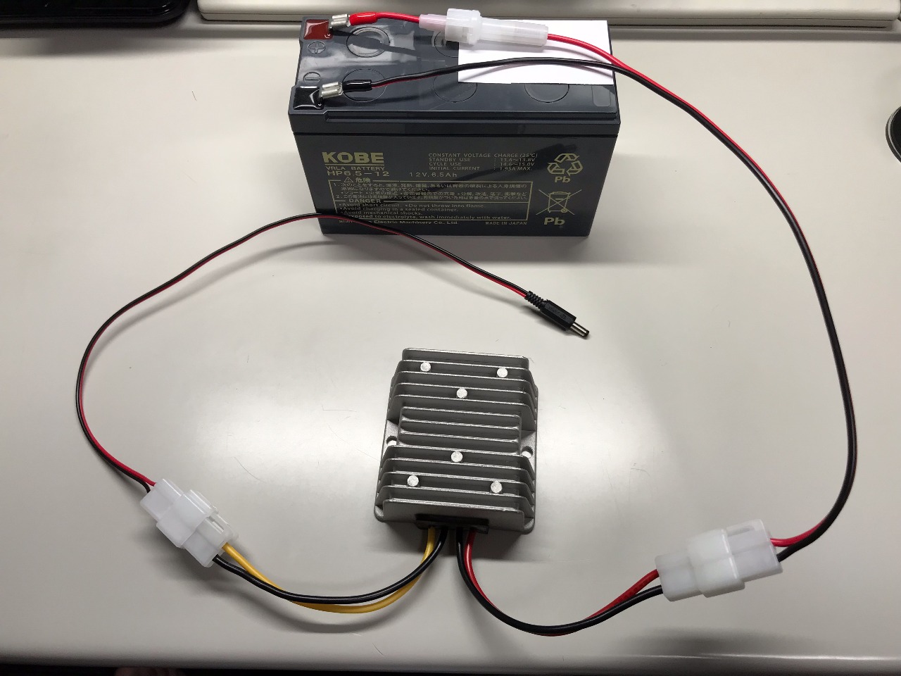 Ft 817移動用電源 ケーブルの製作 Oztechのブログ Oztechのページ みんカラ