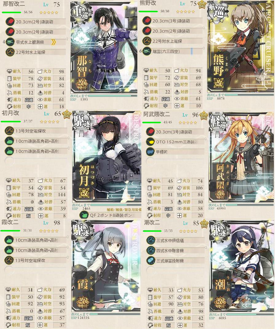 艦これ 秋イベント17捷号決戦 邀撃 レイテ沖海戦 前篇 その2 ボス撃破編 Aria Rのブログ Type R Life みんカラ