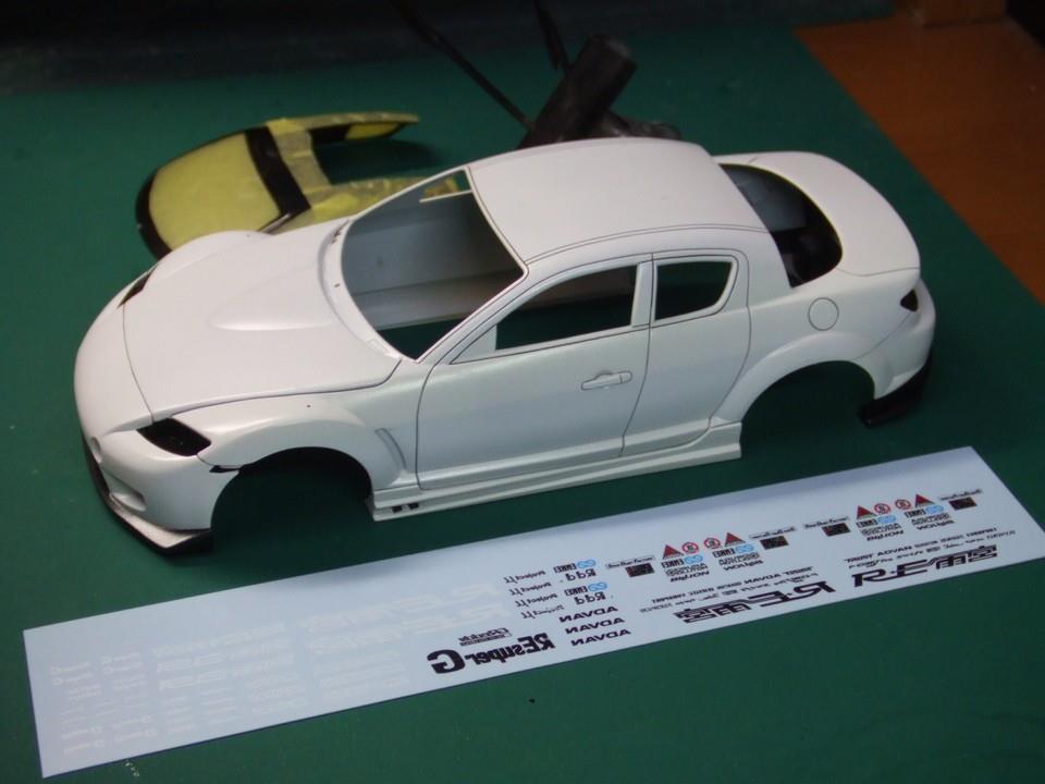 フジミ RE雨宮 RX-8 製作中」轗軻のブログ | 1/24プラモデル製作記