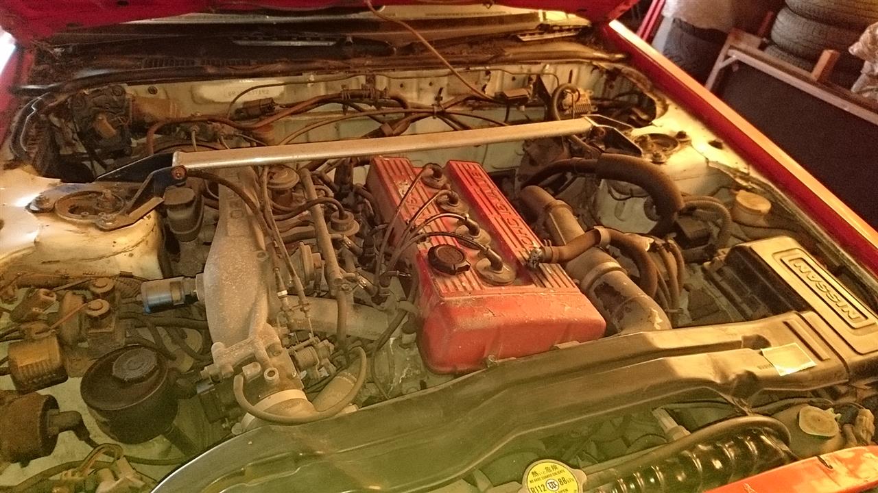 FJ20 エンジン、整備要領書。検 スカイライン、DR30、R30