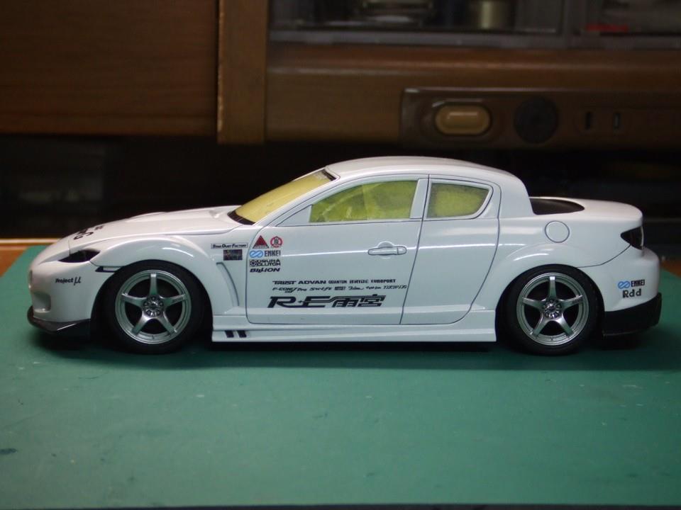 フジミ RE雨宮 RX-8 製作記②」轗軻のブログ | 1/24プラモデル製作記