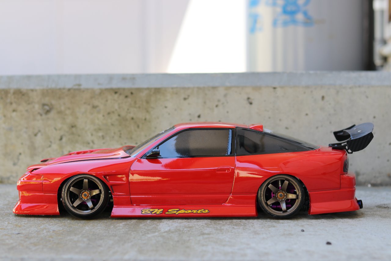 ラジドリ ボディ 180SX パンドラ BN SPORTS 秋葉瑠世 D1カラー