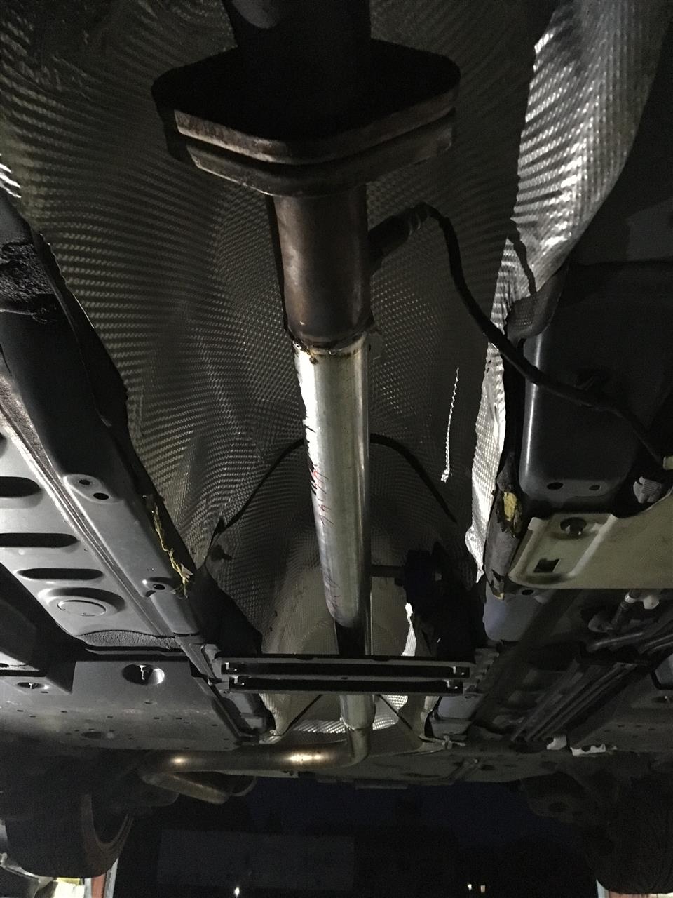 みんカラDJデミオ初？中間ストレートマフラー作っちゃいました