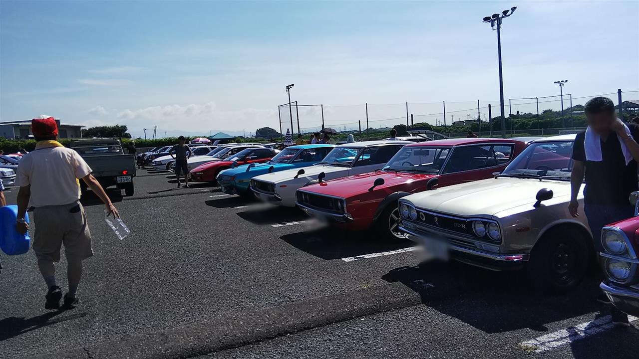 7/14(土)「第1回 群馬自動車大学校クラシックカーフェスティバル」灼熱の写真レポ―ト