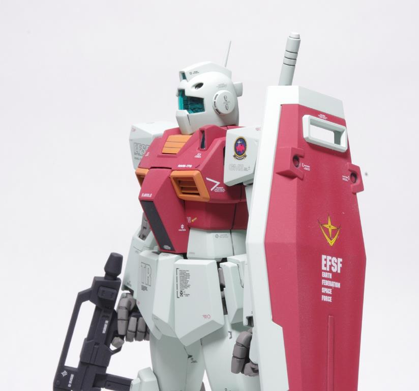 バンダイ 1/100 MG ジムII ユニコーンver. 製作記 完成｜ita323i