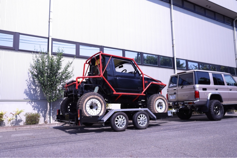 本日 車載トレーラー 積載トレーラー 積車完成 爆ちゃん のブログ 彡愛loveオフロード 彡 みんカラ