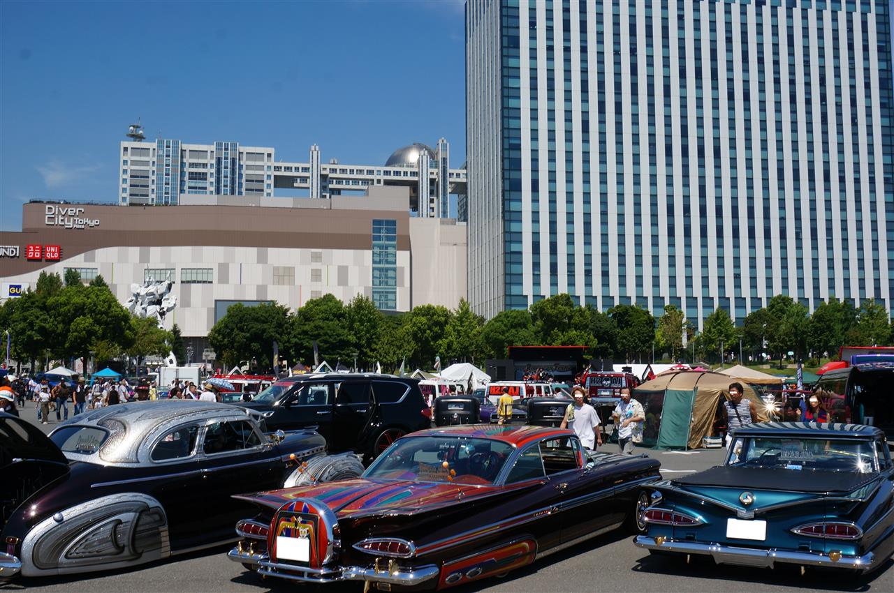 灼熱です 炎天下です 熱い 熱い 熱い 滝汗 スーパーアメリカンフェスティバル18へ マンネンのブログ All Cars Website fc works みんカラ