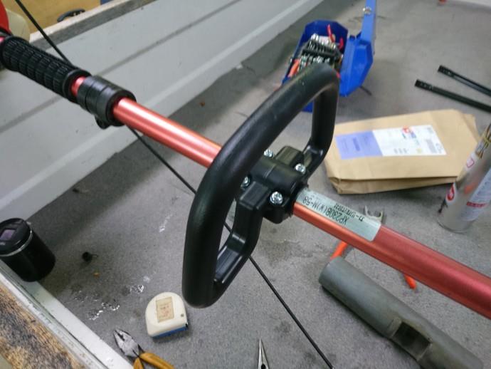 刈払機のハンドルを交換しました わくわくランドのブログ わくわくランドのページ みんカラ