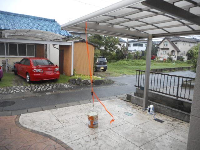 台風 対策 ポート カー