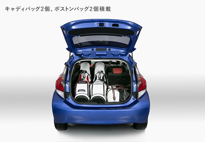 トヨタ車の公式のゴルフバッグ何個詰めるかテスト画像 Karutettoのブログ 0 みんカラ