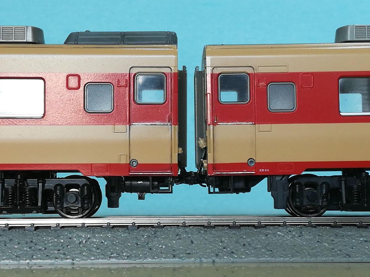 KATO キハ28 キハ58 スノープラウ付 メンテナンス済み 連結器