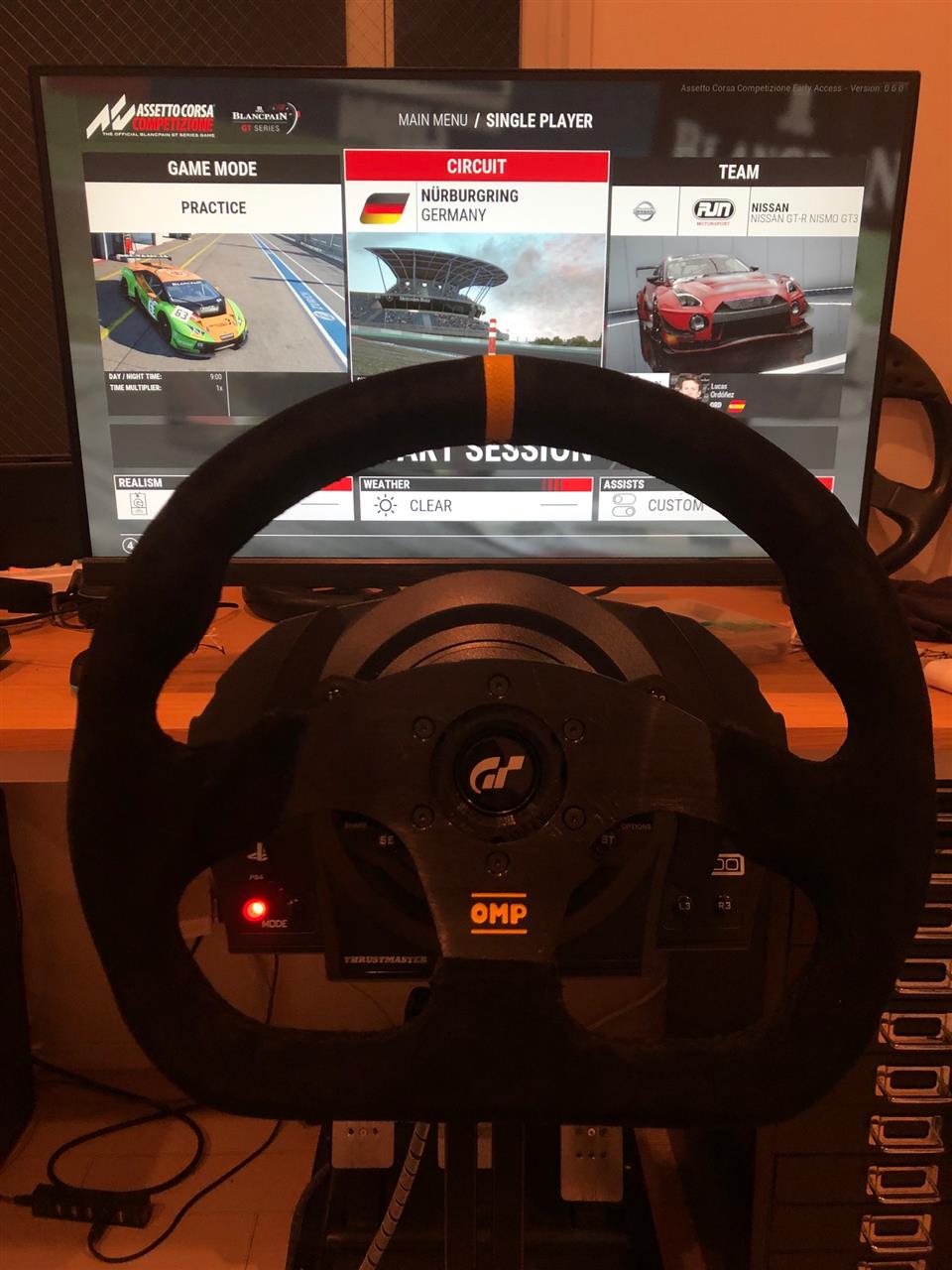 Thrustmaster TX Racing Wheel T300 T300RS ハンコン ハンドル ...