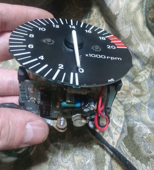 NS-1にNSR250のタコメーターと水温計の流用」らぼぉのブログ | らぼぉ