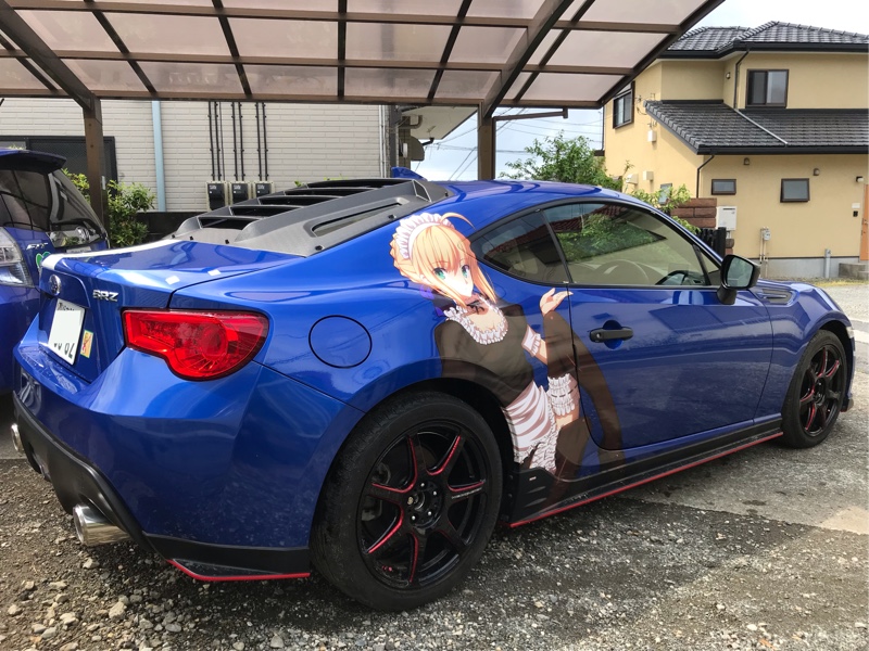 プチ痛車化とgtウイング Syuu262のブログ なんか寝みーな みんカラ