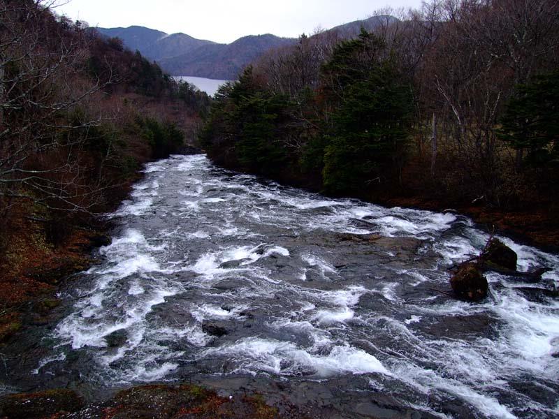 上から見た竜頭の滝
