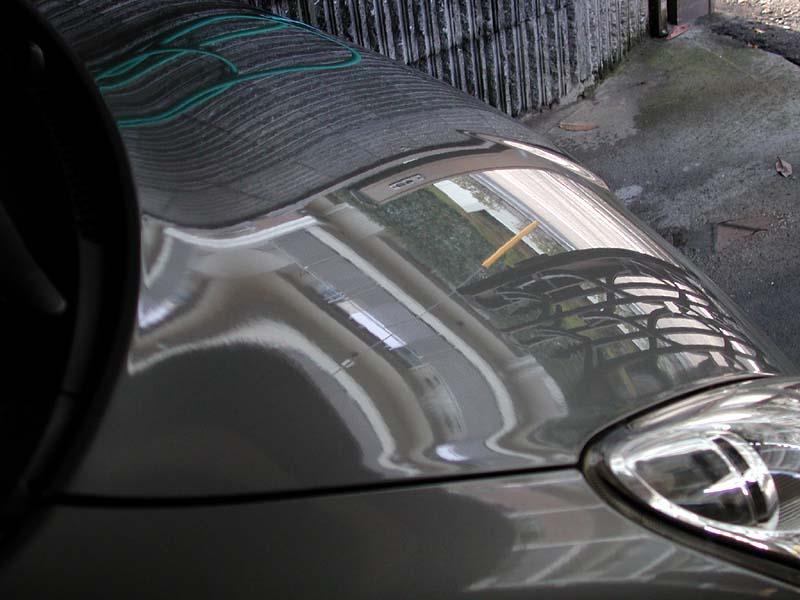 洗車後の映り込み 洗車後の映り込み