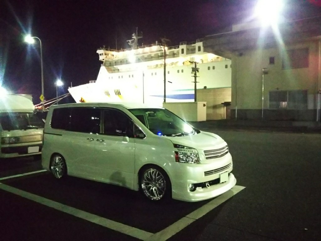 本日フェリー 乗り場で夫婦丸さんに突撃 して来ました 燃える教育車のブログ 燃える教育車のページ みんカラ