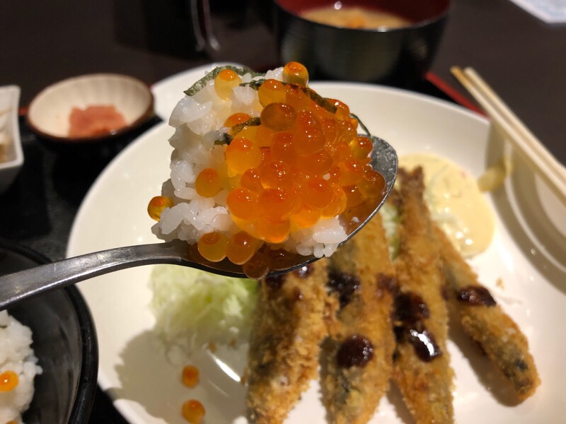 美味しいシシャモが食べたい(ししゃもフライ定食)｜影虎。の