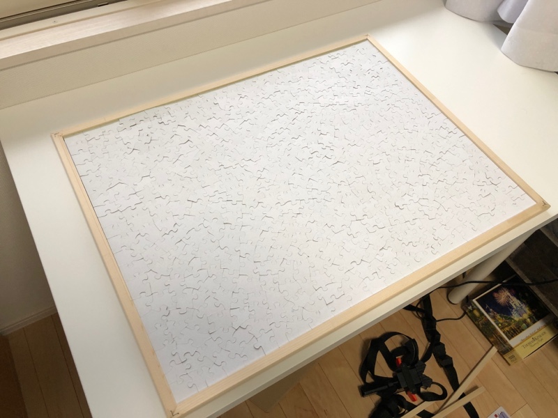パズルフレームを自作したよ ちみのブログ 彡 W 彡ヒューヒューな親バカ日記 みんカラ