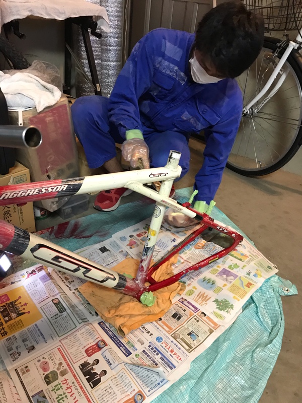 18年モノ Mtbをフルレストア Sshhiirrooのブログ Sshhiirrooのページ みんカラ