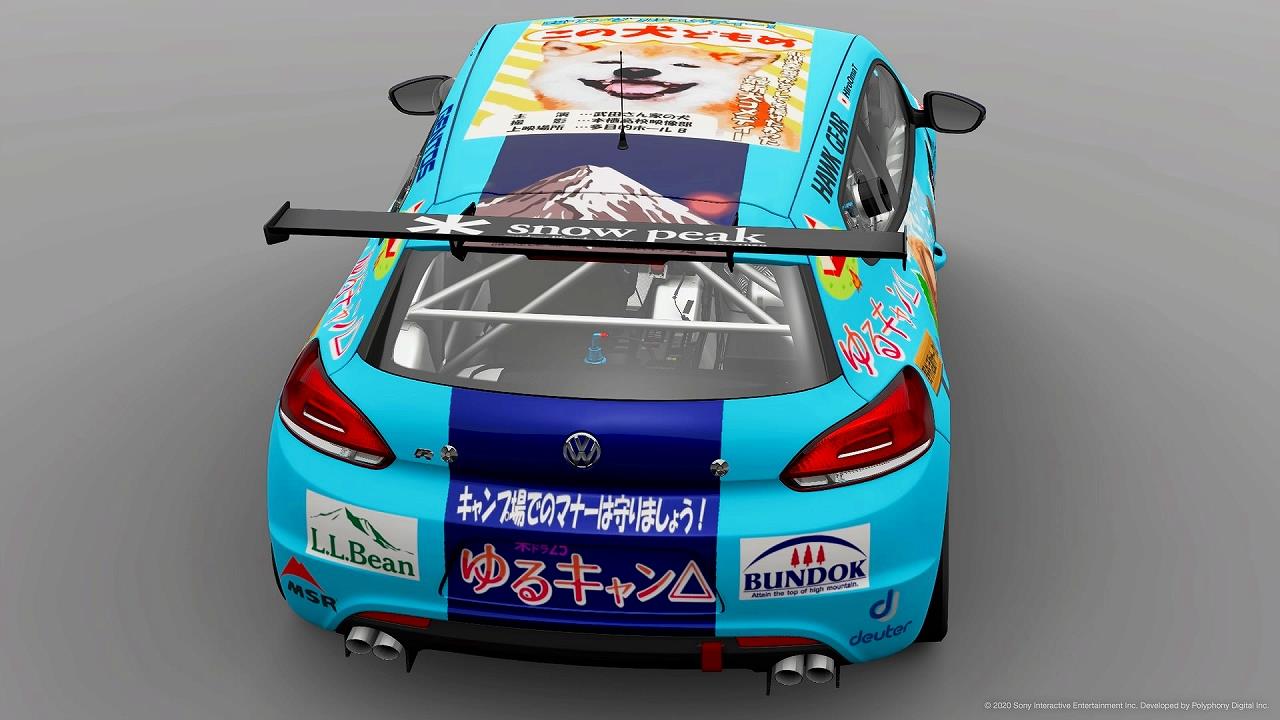 GT SPORT カーリバリー ゆるキャン△