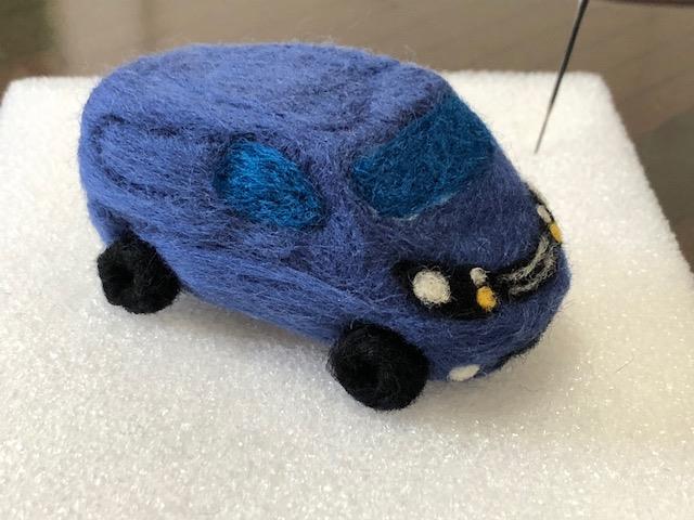 羊毛フェルトで愛車(フリード)を作る！！｜ﾀｰﾎﾞﾌﾞｰｽﾄ大好物の