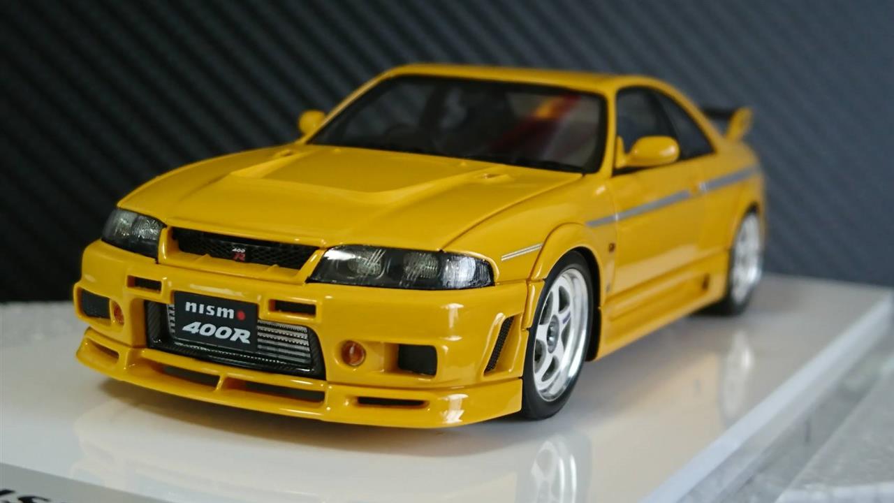 それ以外はいじっておりませんアイドロン 1/43 nismo 400R yellow