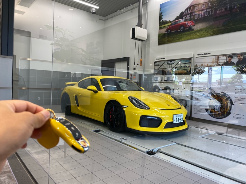 Gt4 981 納車 たろッのブログ ポルシェ好きおにーちゃん みんカラ