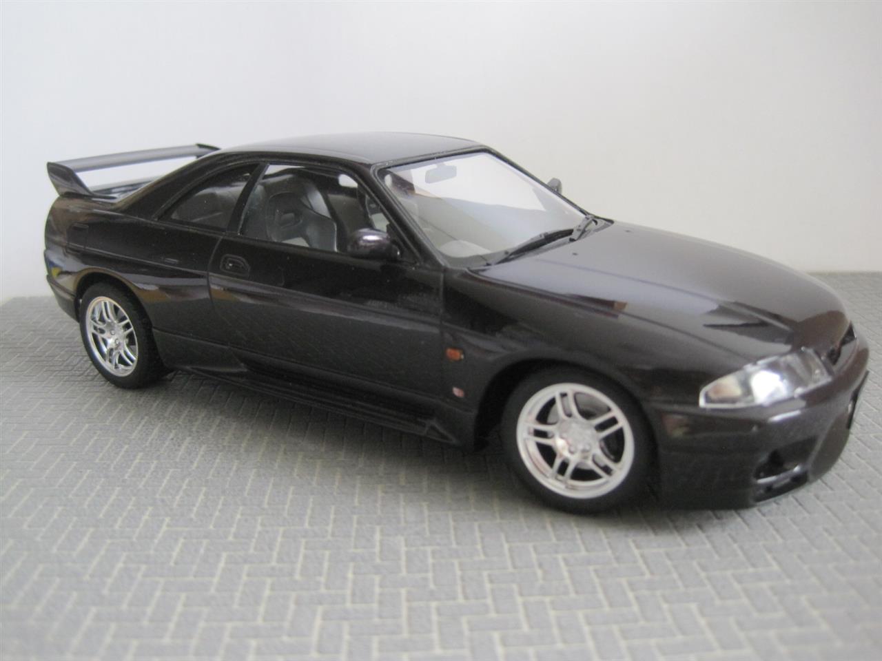 プラモ】完成！タミヤ・R33スカイラインGT-R｜ブーストブルー